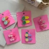 New Korean-style cartoon fruit sequin hair clips, girl side clips, children's sweet broken hair bangs clips, cute hair accessories Application Scenario